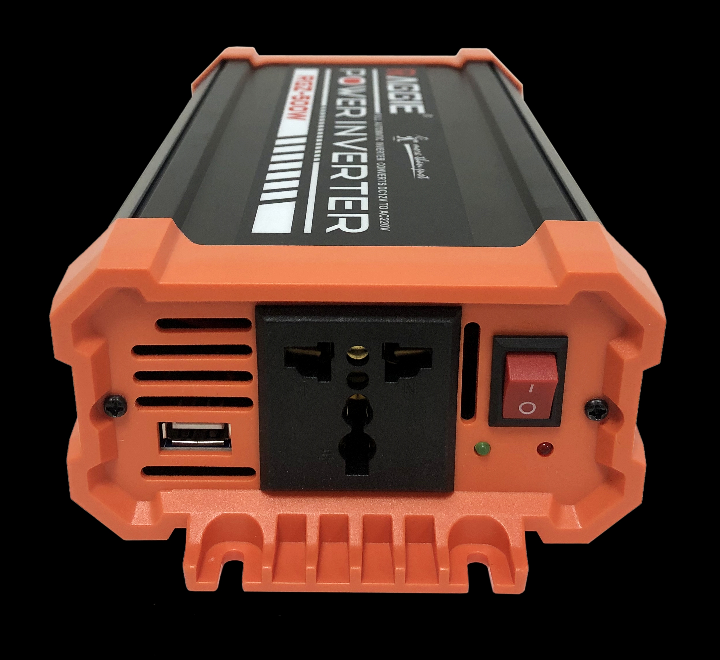 The RAGGIE RGZ series 500W modified sine wave power inverter has an efficiency of 94.8%, with a peak twice as high. It features an aluminum housing, intelligent heat dissipation, and direct AC terminal Application Scenario