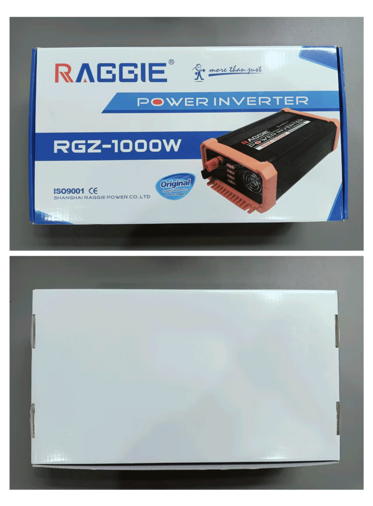 The RAGGIE RGZ series 2000W modified sine wave power inverter has an efficiency of 94.8%, with a peak twice as high. It features an aluminum housing, intelligent heat dissipation, and direct AC terminal Item Picture