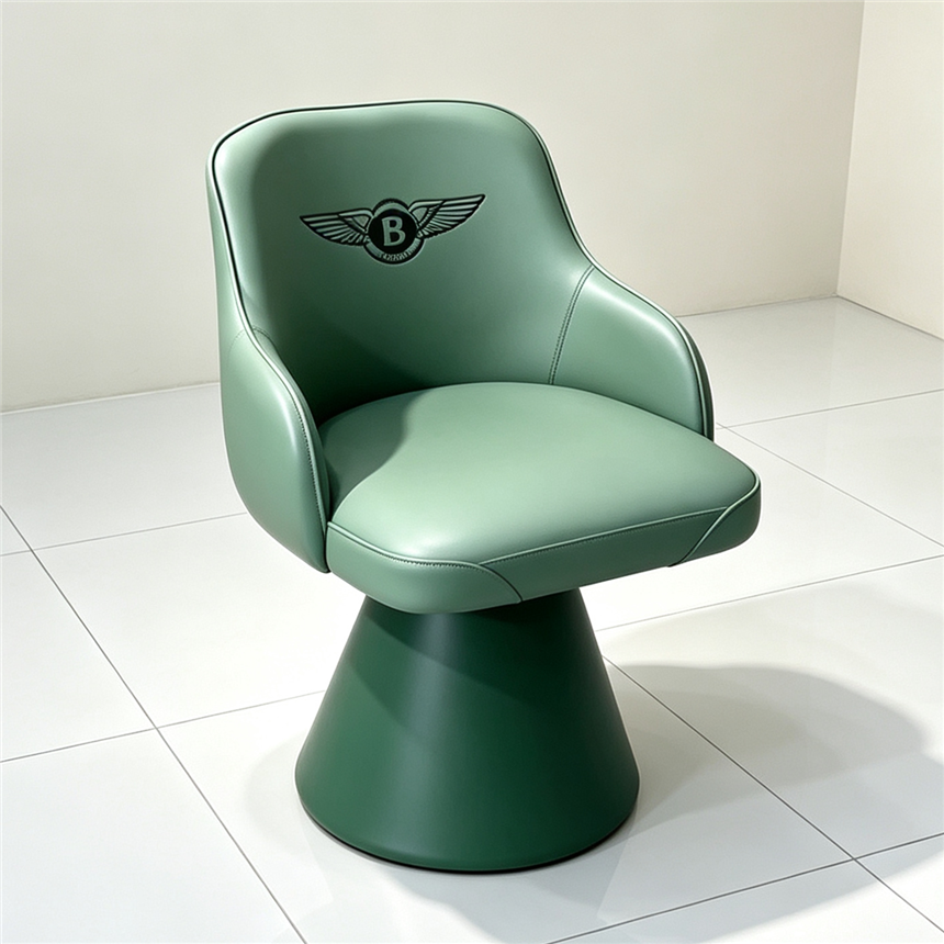 كرسي متحرك ذو قشرة سوداء من صنع الإنسان، كرسي دائم مريح Specification image