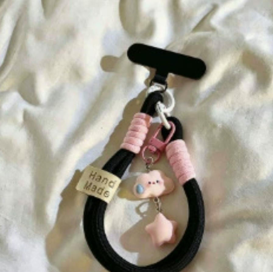The Cloud Star mobile phone lanyard is cute, cartoon, simple and colorful, suitable for various mobile phone models Specification image