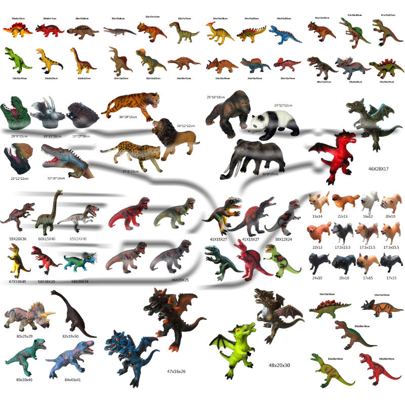 Dinosaur archaeology Gashapon Transformers toy keel small toy Fun collection children's gift Item Picture