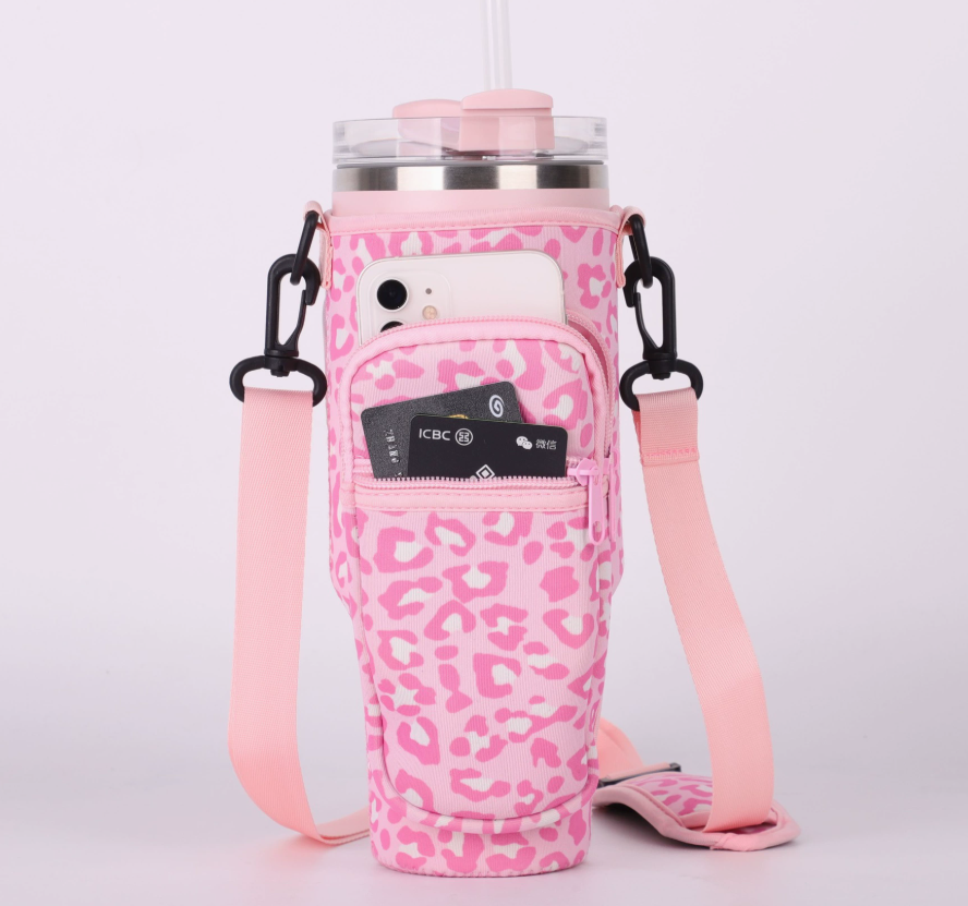 Ice King Cup, car cup cover, water bottle insulation cover with colorful patterns details Picture