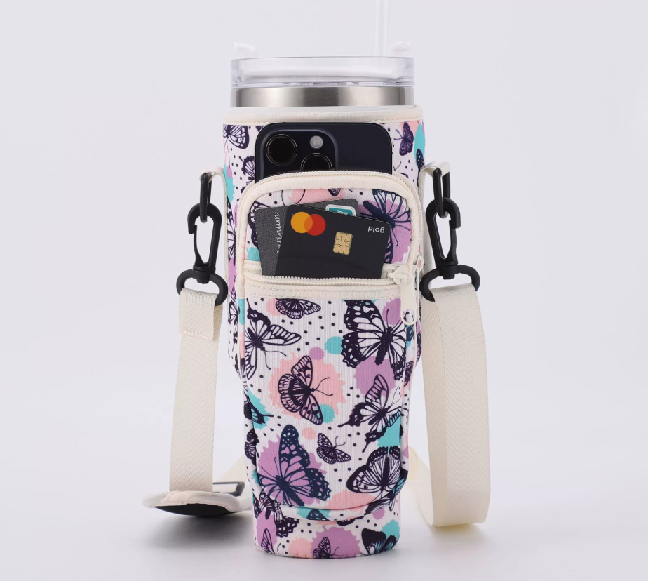 Ice King Cup, car cup cover, water bottle insulation cover with colorful patterns Item Picture