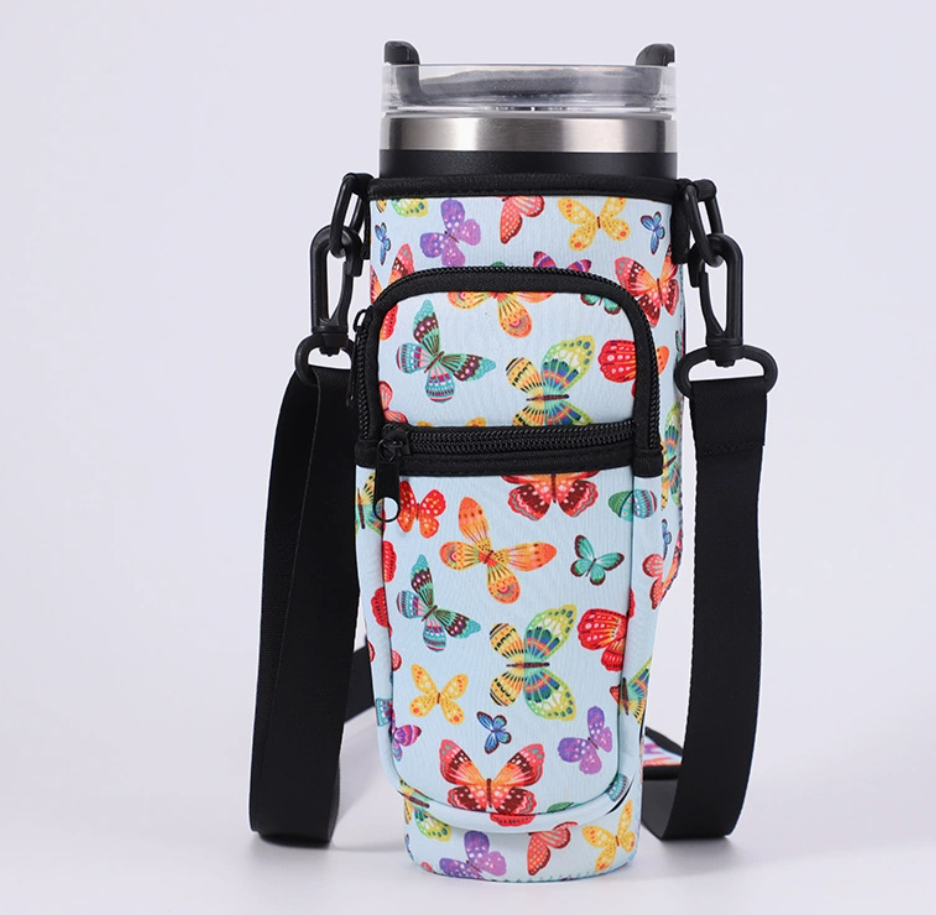Ice King Cup, car cup cover, water bottle insulation cover with colorful patterns