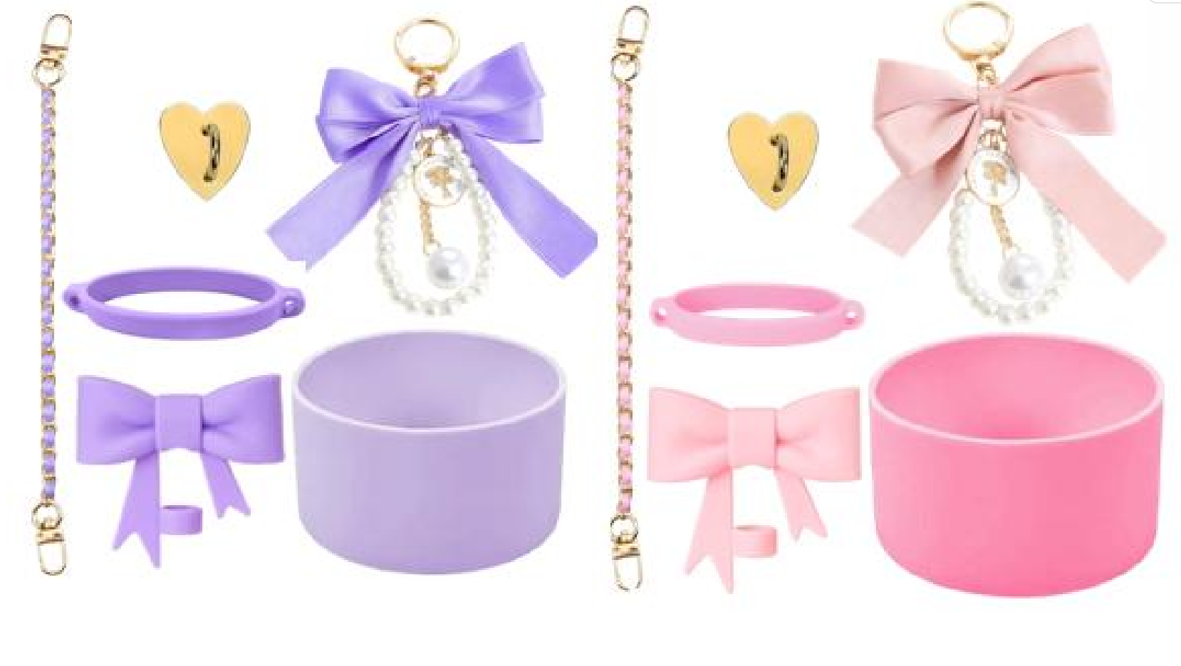 Conjunto de accesorios de la colección bowknot thermos - solo accesorios sin copas Application Scenario