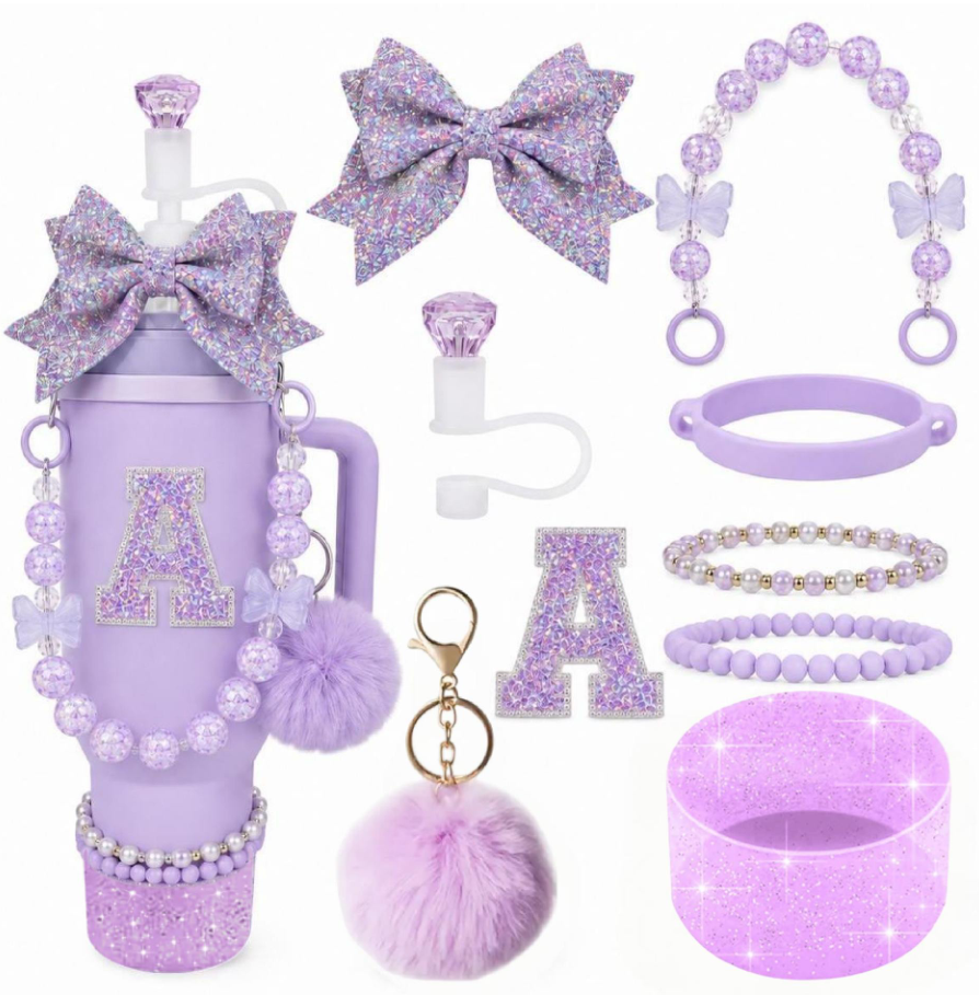 Dazzle bowknot thermo cup accessories set - accessories sin taza incluida details Picture