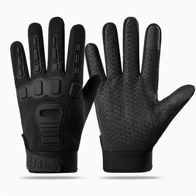 New upgraded tactical gloves with thickened rubber armor, anti-slip protection for outdoor mountaineering, full-finger touch screen version Specification image
