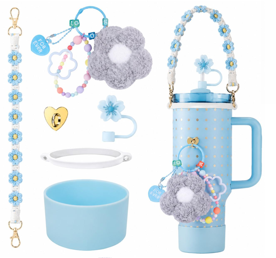 Hairball flower Insulated Cup Accessory Set - Accessories not included in the cup Application Scenario