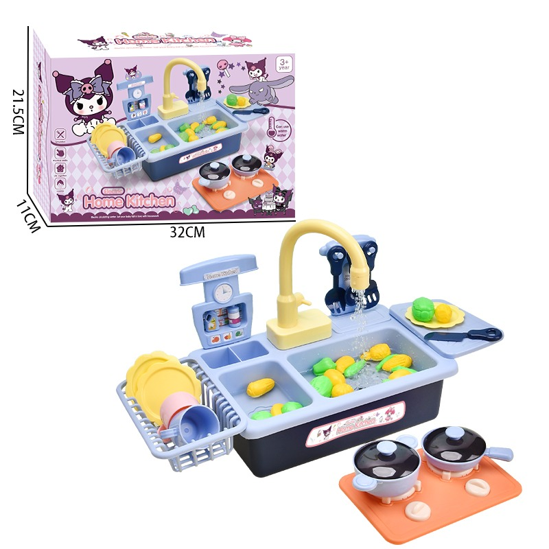 TM27812 Sanrio Medium Size Double-layer Electric Washbasin [Upgrade] details Picture