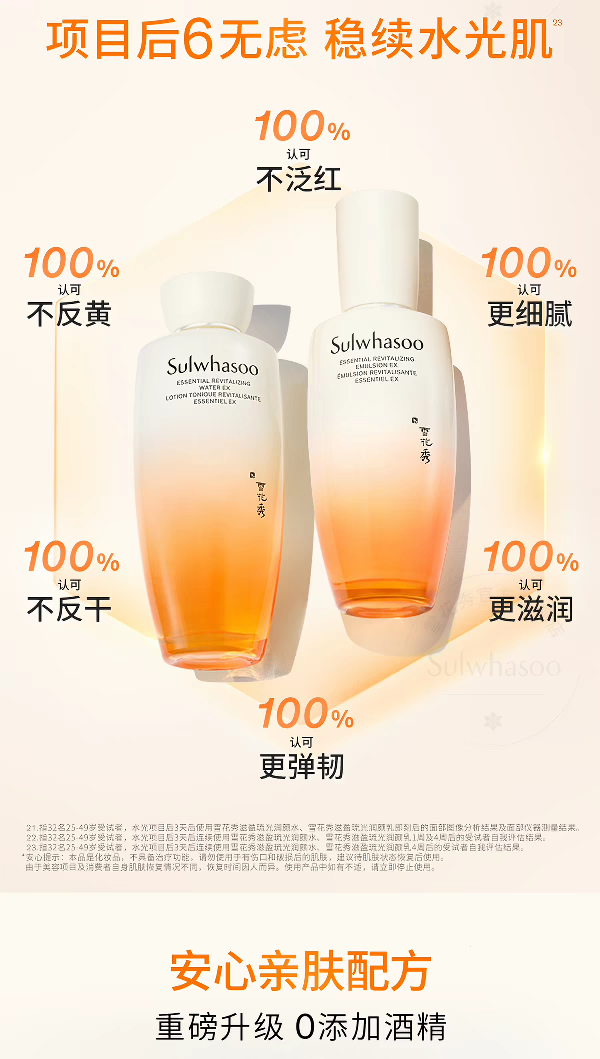 Sulwhasoo Ziying Luguang Skin Care Gift Box Repairing, Moisturizing, Antioxidant, Anti-Sugar and Anti-Aging Skin Care Set Gift Box detail image 14