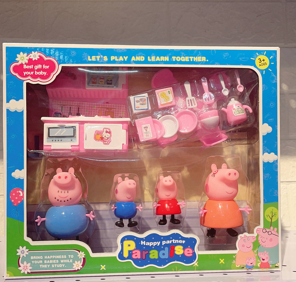 TF03718 piggy crosshome cocina/cubiertos 6 details Picture