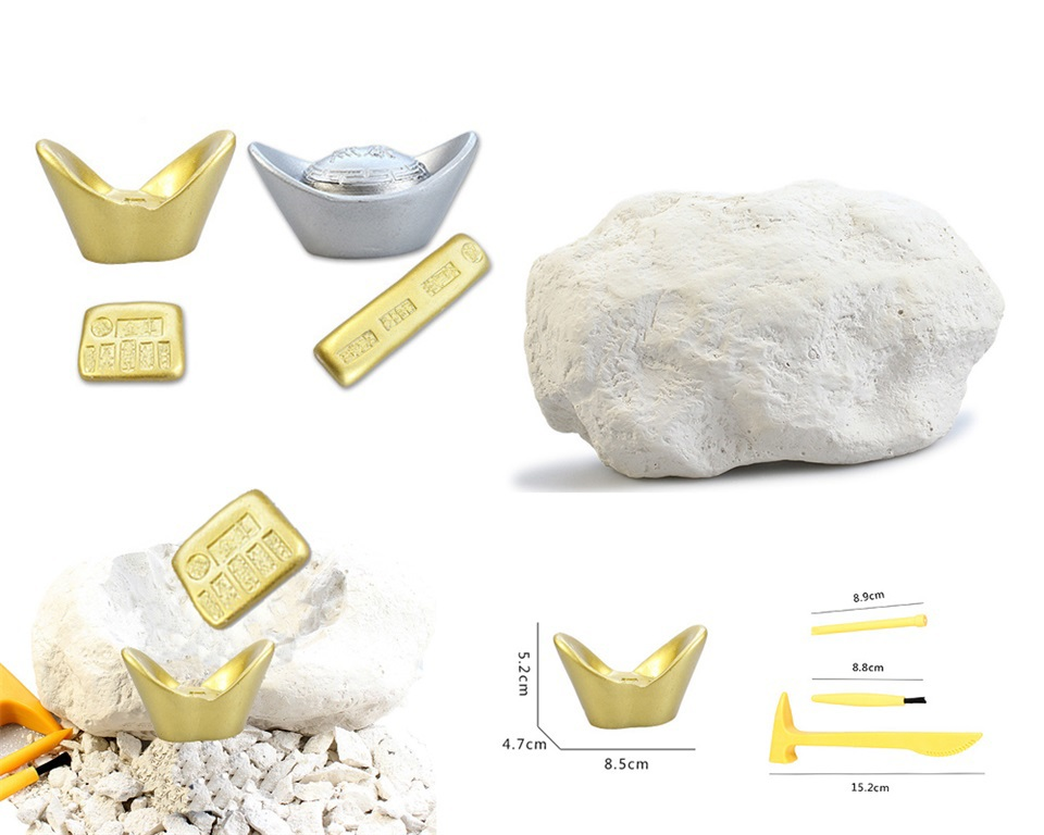 TG20754DIY Archaeological Excavation of Ingots and Gold Bars