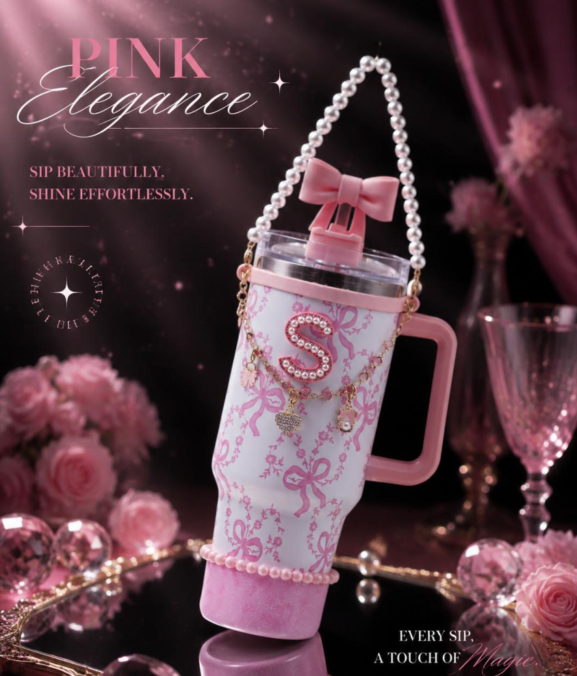 Accesorios de copa de coche pulsera de perlas conjunto completo - solo accesorios sin copa