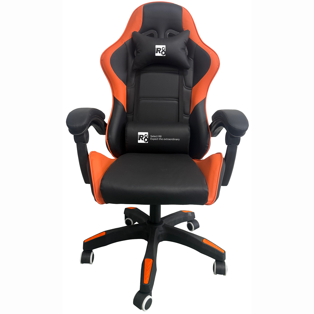 The R8 ergonomic backrest gaming chair, made of PU leather, is a comfortable and durable office and gaming seat, specially designed for export details Picture