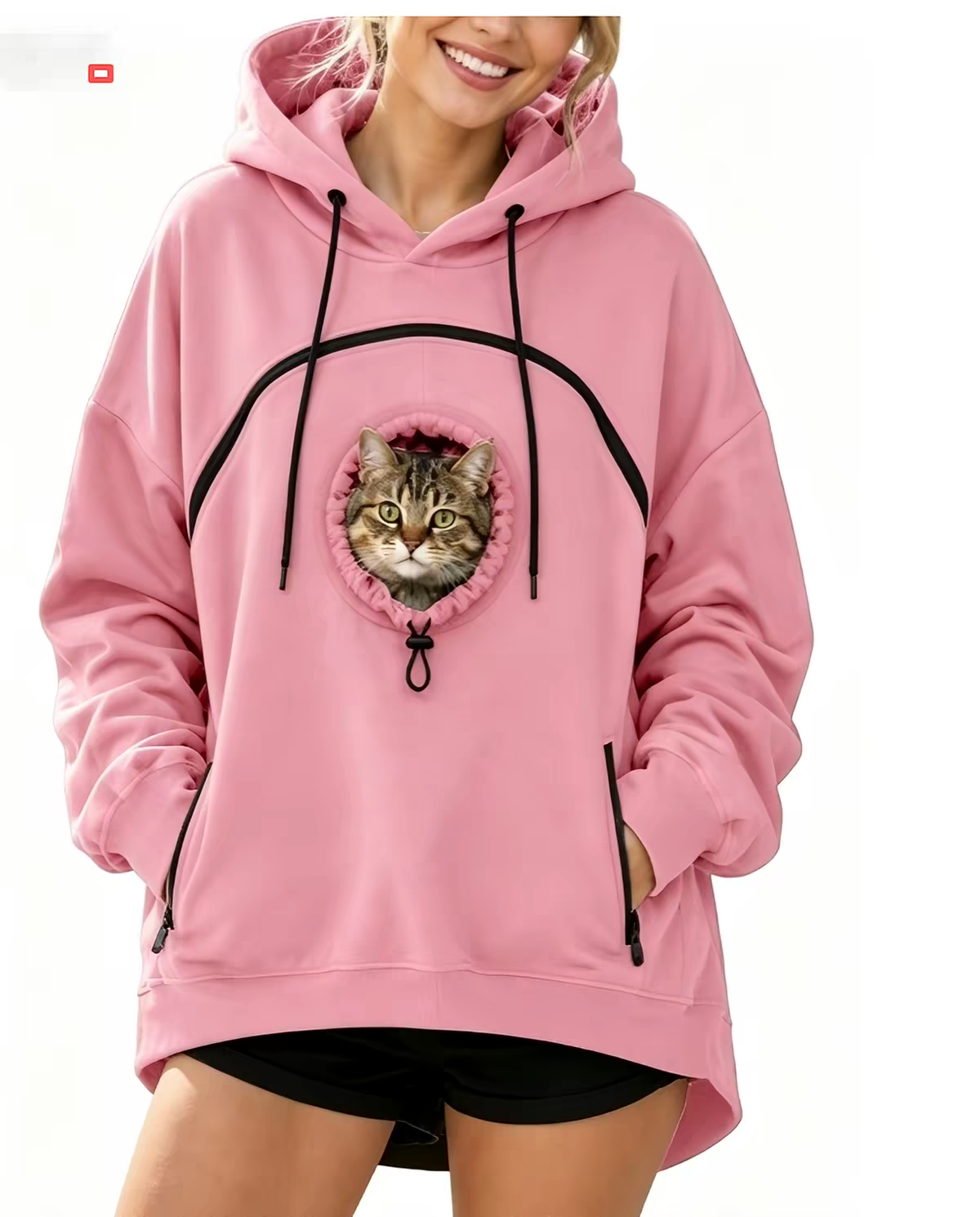 2026 capucha mujer pet cat hombre favorito 2 en 1 casual sudadera con cremallera manga larga con capucha más arriba productos para mascotas sudadera con capucha sudadera deportiva sudadera para mascotas