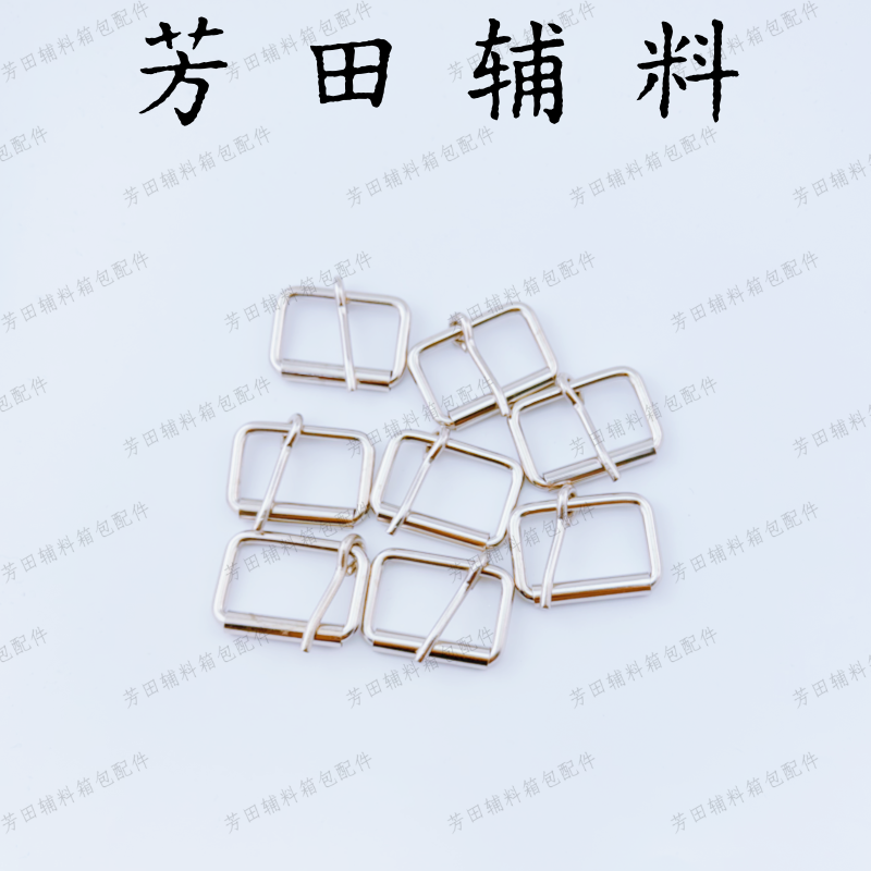 (32) أزرار أسلاك حديدية يبلغ قطرها الداخلي 1.2 بوصة، أزرار دبابيس، ززر زينة Specification image