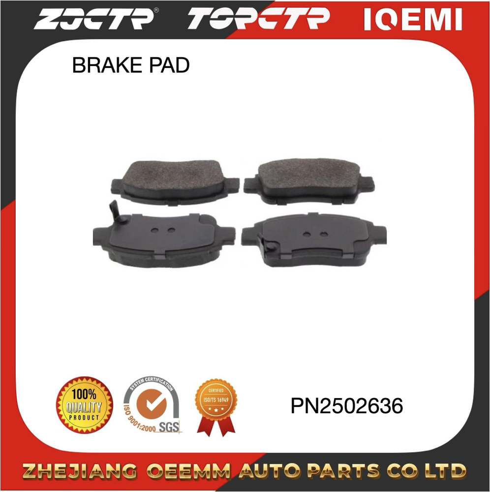 ODM/OEM/BRAKE PAD/Zjctr/Pn1471/a-618wk/D831/04465-59020 Application Scenario