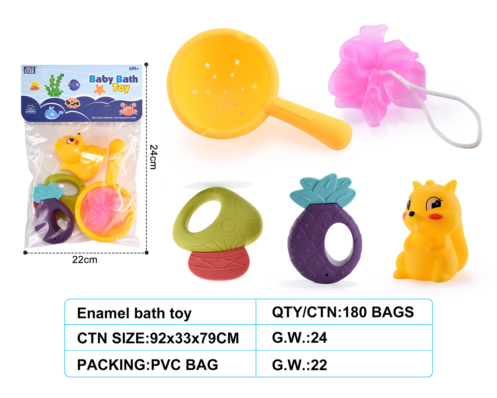 TC42218 pelotas baño juguetes details Picture
