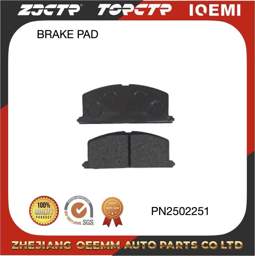 BRAKE PAD/Zjctr/Pn1077/an-115K/D242-7153/04465-12090 Application Scenario