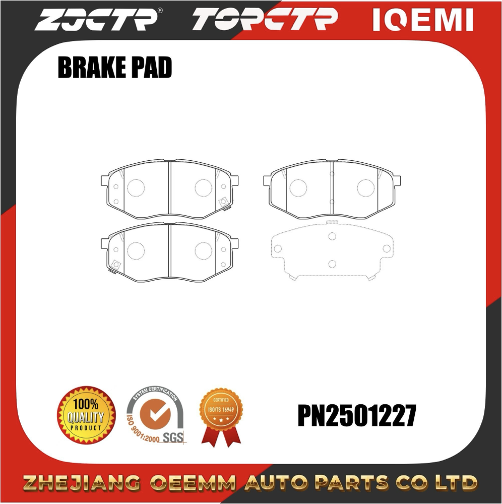 BRAKE PAD/Zjctr/Pn0704/D1447-8615/D11299m/58101-1KA00