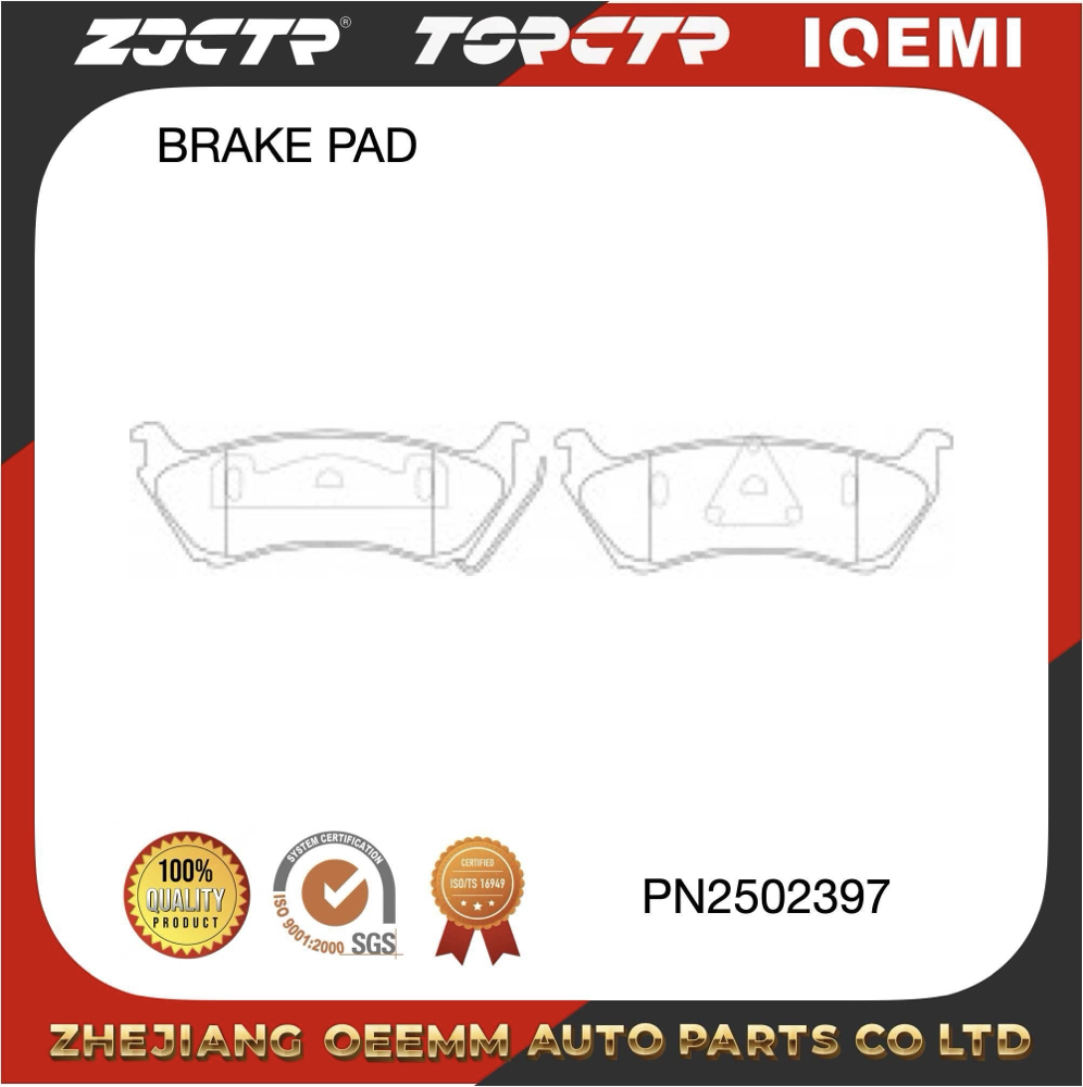 BRAKE PAD/Zjctr/Pn0144/D875-7750/Db1430/A 163 420 01 20 Application Scenario