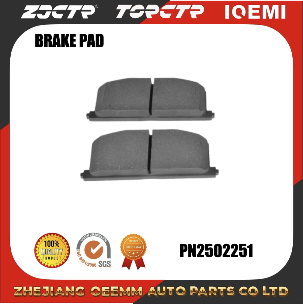 BRAKE PAD/Zjctr/Pn1077/an-115K/D242-7153/04465-12090
