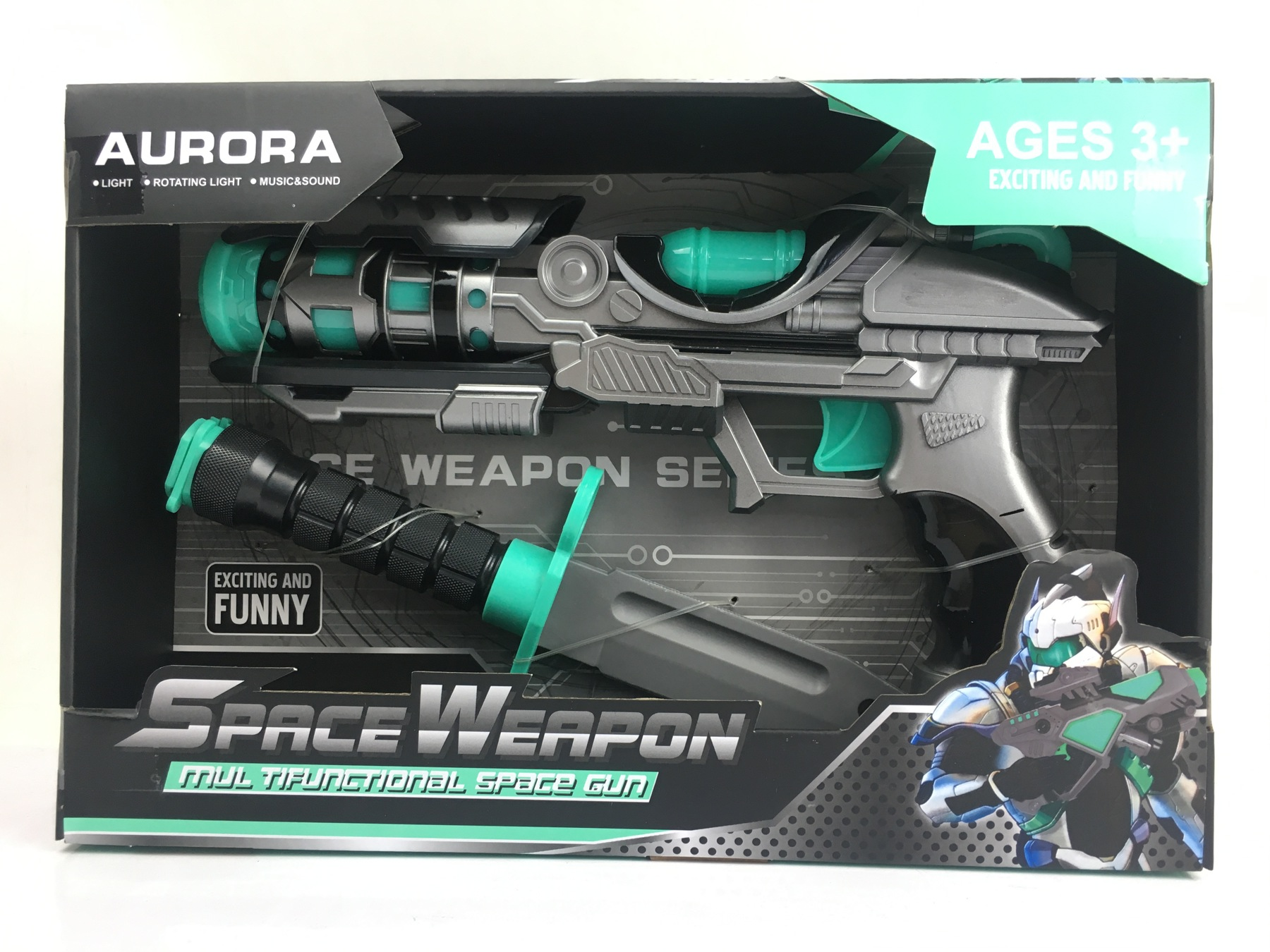 TA97111 spray painting light IC space gun with knife, no power package