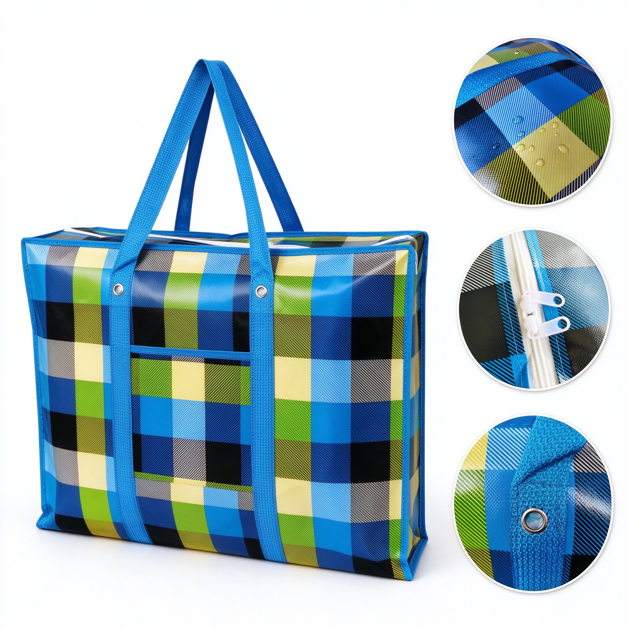 Multi-functional clothing storage box, storage bag, moving bag, large-capacity durable household waterproof storage bag, pp non-woven fabric bag, handbag, thickened quilt storage bag Application Scenario