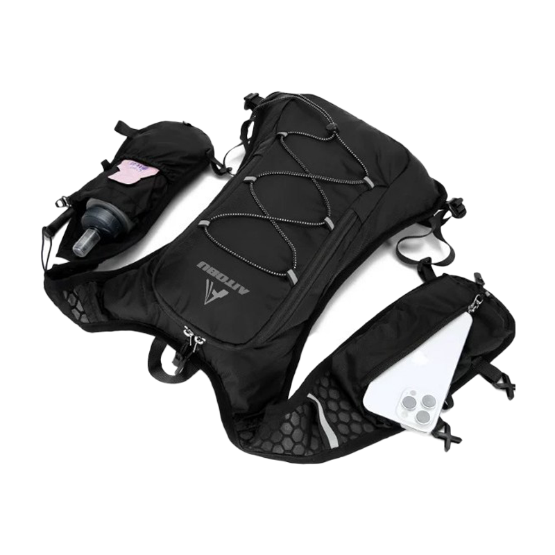 Water bag backpacks for men and women, breathable outdoor hiking bags for running and cycling, large-capacity double-shoulder travel bags for marathon sports Application Scenario