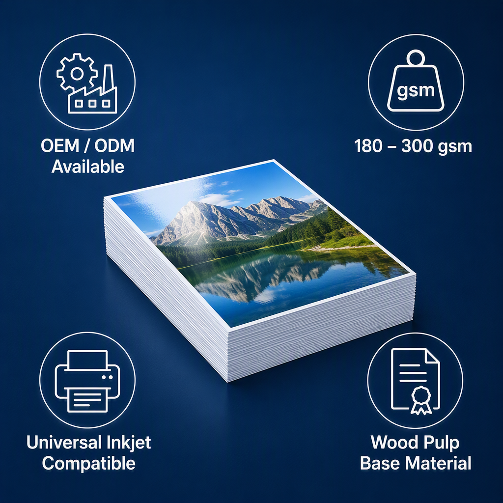 Glossy photo paper Glossy115-300g glossy photo paper A4 A3 inkjet printing Glossy photo paper Photo paper Photo paper pic 6