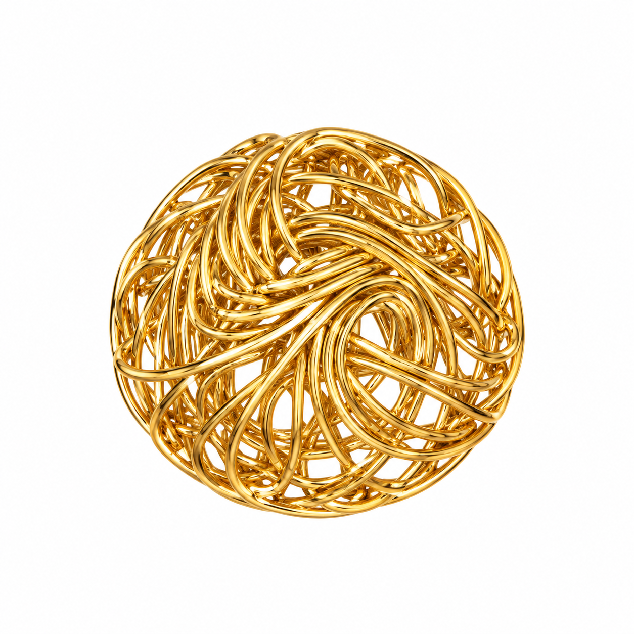Wholesale of 19mm and 30mm iron ear stud accessories with hollowed-out woven semi-circular earrings and metal line spherical ear studs Item Picture