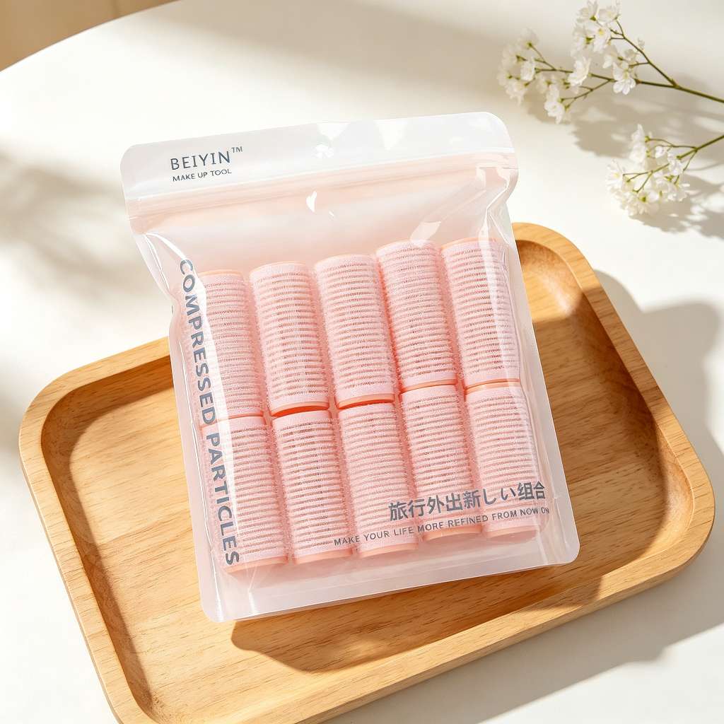 BEIYIN offers ten self-adhesive curling irons. Lazy people can easily create natural curly hair without perming or damaging it detail image 6