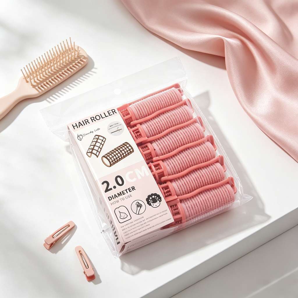 Lazy Person 2.0 Self-adhesive Curling Iron, Air bangs Curl without damaging hair, fluffy hair roots, home no-iron curling iron detail image 2