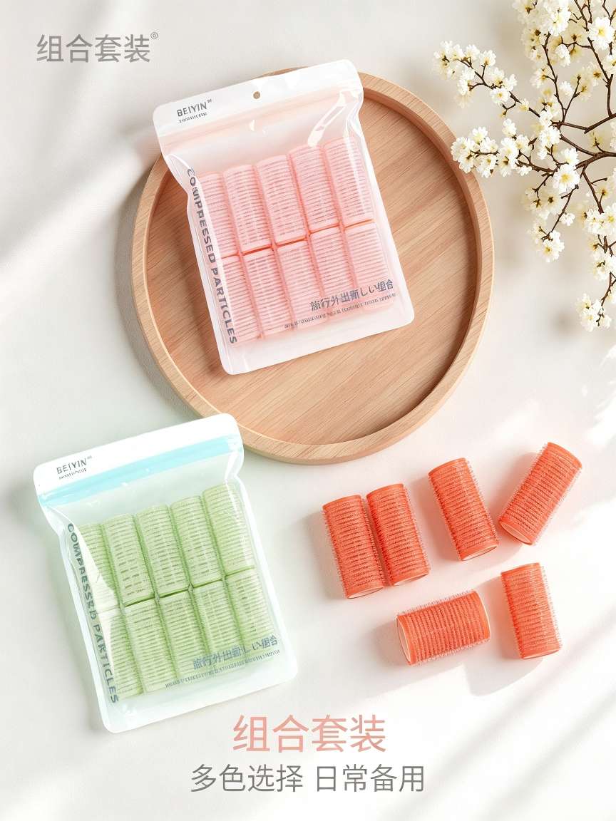 BEIYIN offers ten self-adhesive curling irons. Lazy people can easily create natural curly hair without perming or damaging it detail image 5