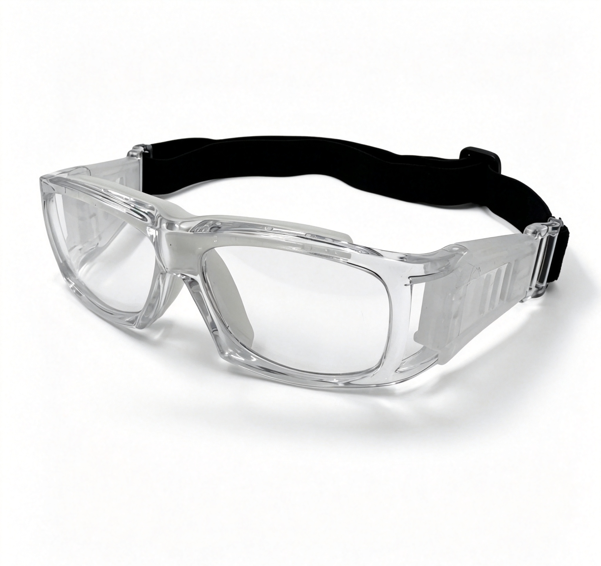 Basketball goggles PC impact-resistant explosion-proof frame full side protection sports glasses Application Scenario