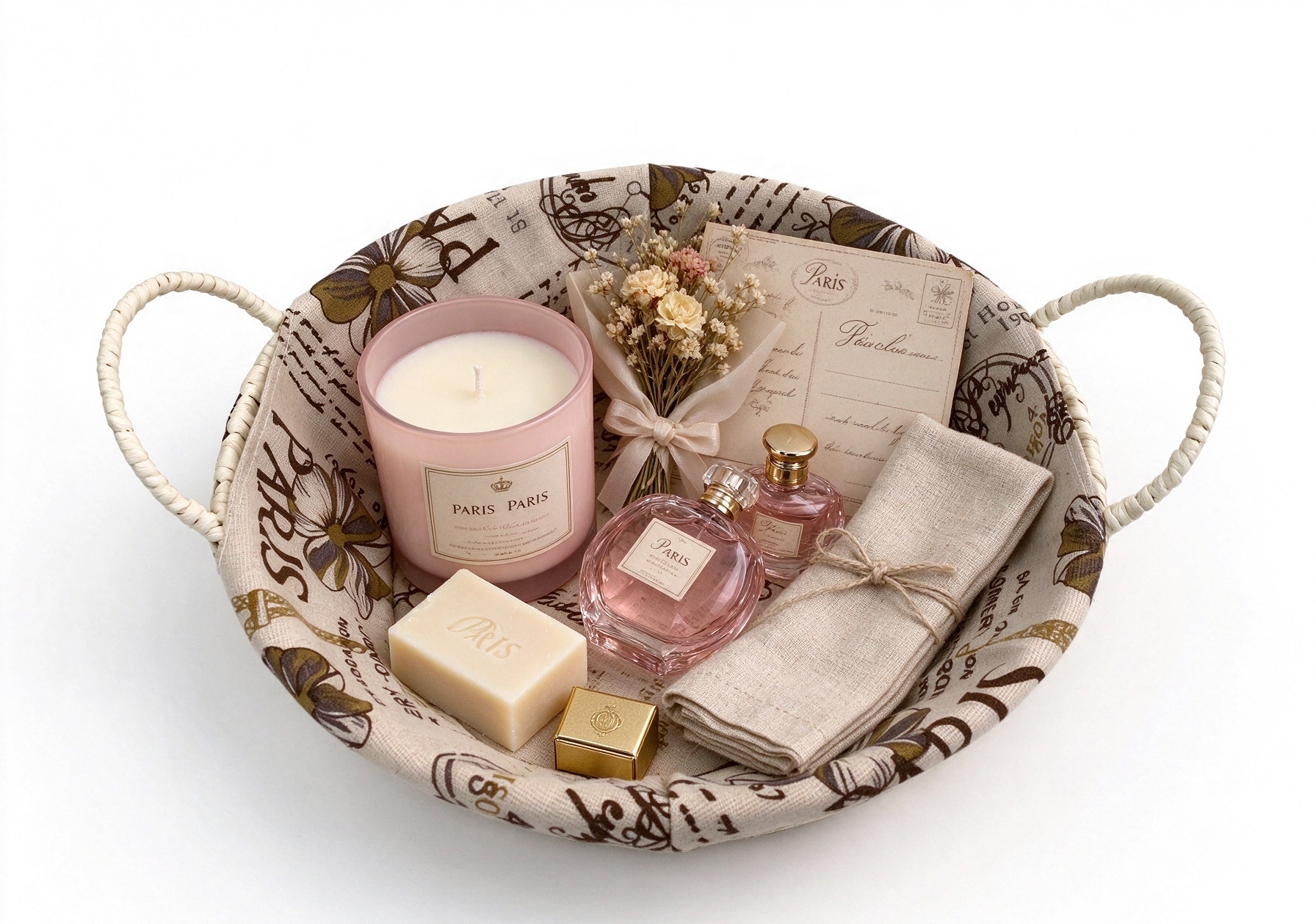 Arroz blanco cuerda de papel trenzado caja de almacenamiento cosmético caja organizadora escritorio caja de almacenamiento de patchwork suministros de almacenamiento doméstico caja de embalaje de regalo caja de almacenamiento de escritorio cubierta de tela linda cuenco de almacenamiento redondo details Picture