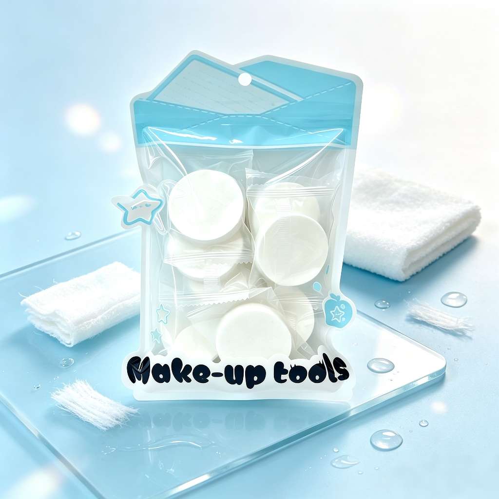 Disposable compressed towels, individually packaged, portable thickened face towels, travel, outdoor and home skin-friendly cleaning products details Picture