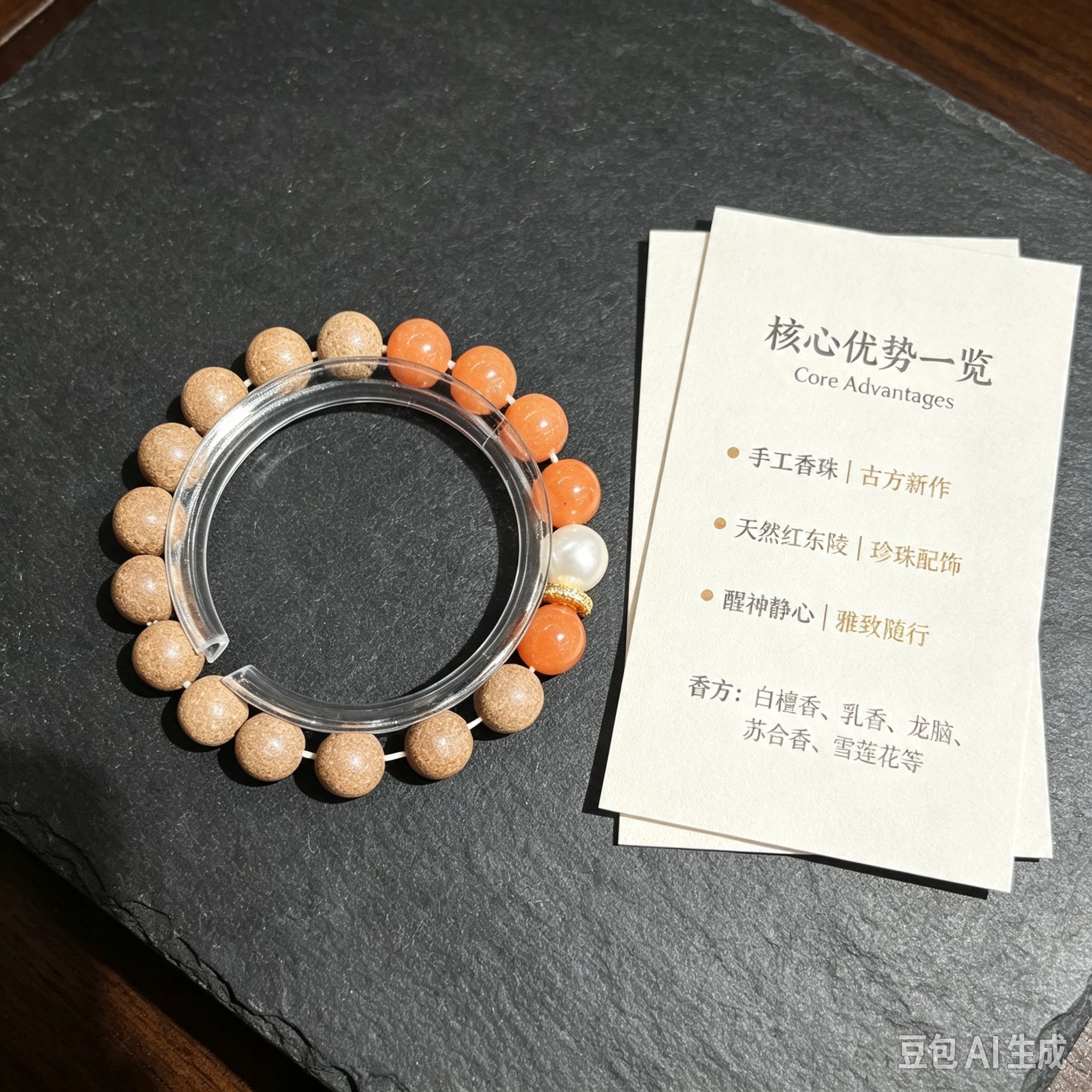 非遗合香珠天然药香珠手串中药手串佛珠手链文玩 瑶香阁1.0白龙涎-天然红东陵Y2600750详情1