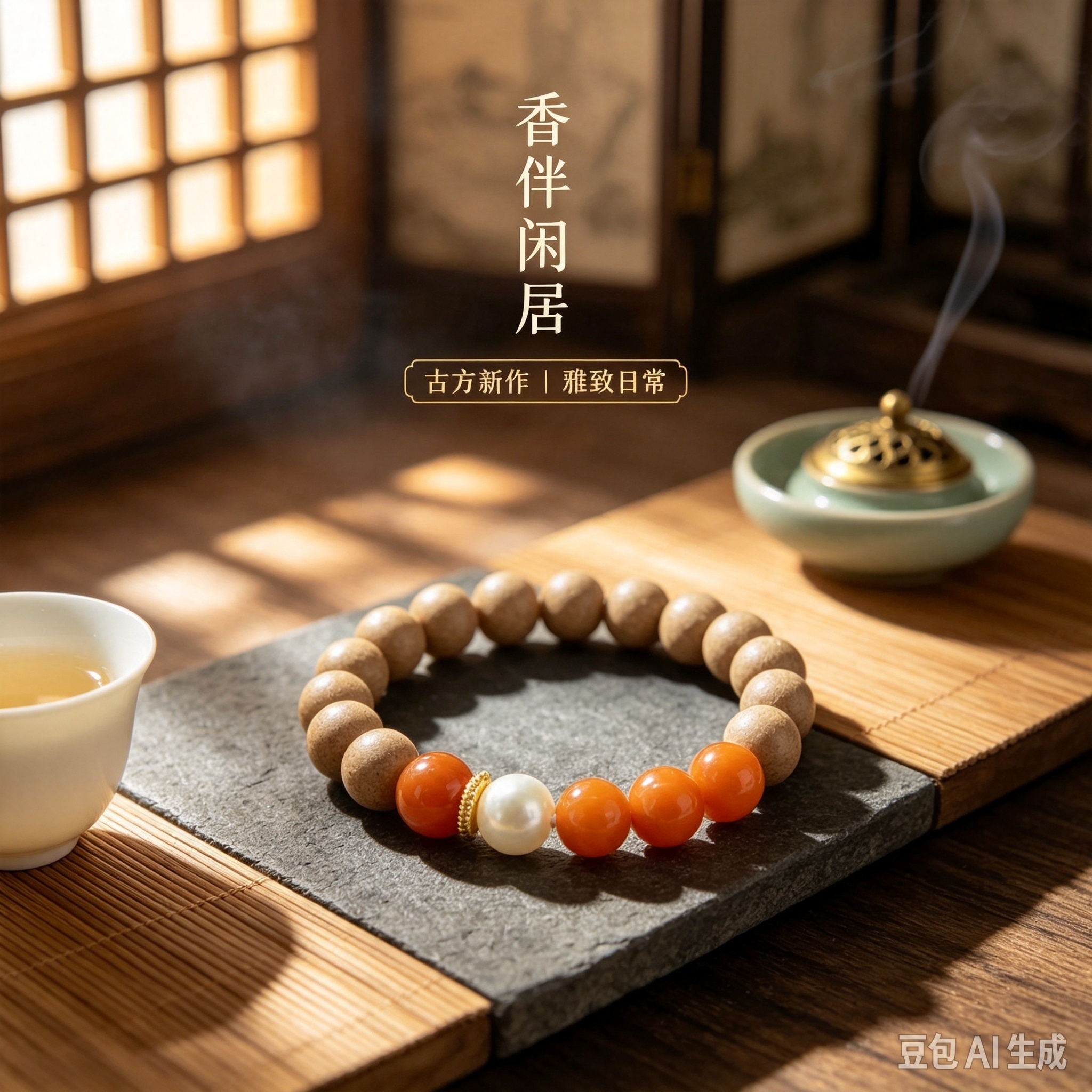 非遗合香珠天然药香珠手串中药手串佛珠手链文玩 瑶香阁1.0白龙涎-天然红东陵Y2600750详情2