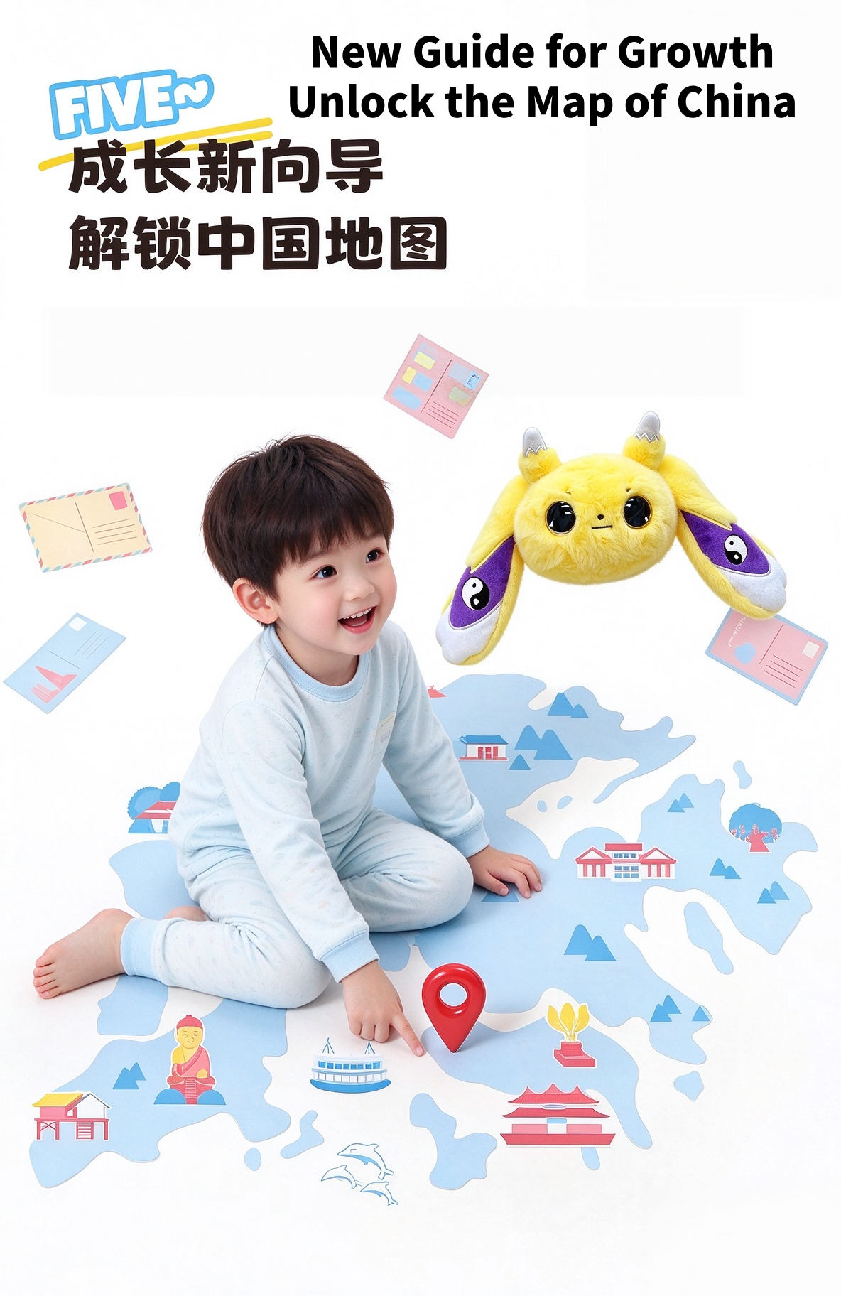The AI Big Head series features five different styles of plush toys, each equipped with an AI movement and an eye display. They can be used for chatting, emotional companionship, encyclopedic Q&A, learning, education, and gift-giving pic 7