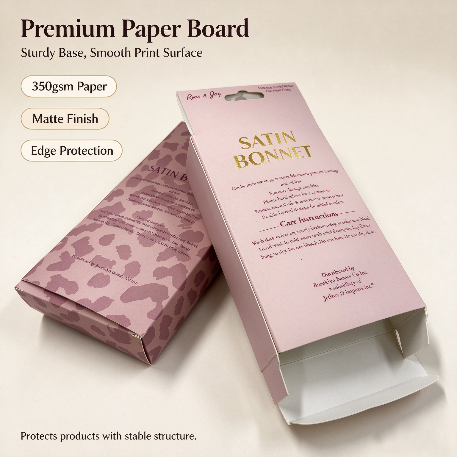 Custom Packaging Boxes Full Color Custom Logo Low MOQ details Picture