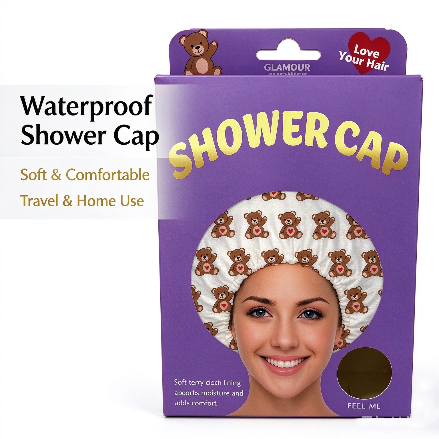 Custom Cosmetic Packaging Boxes Shower Case Box pic 2