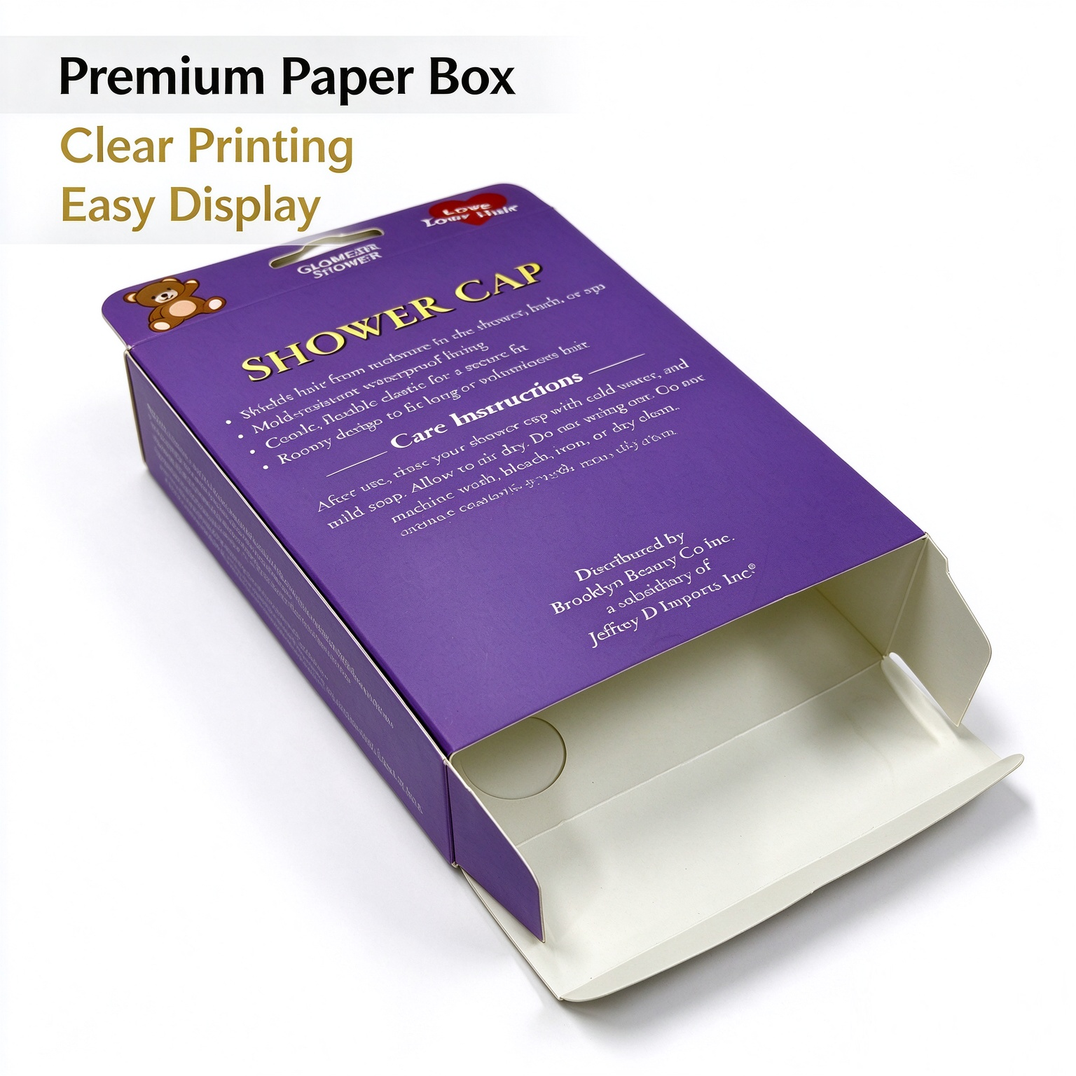 Custom Cosmetic Packaging Boxes Shower Case Box pic 4