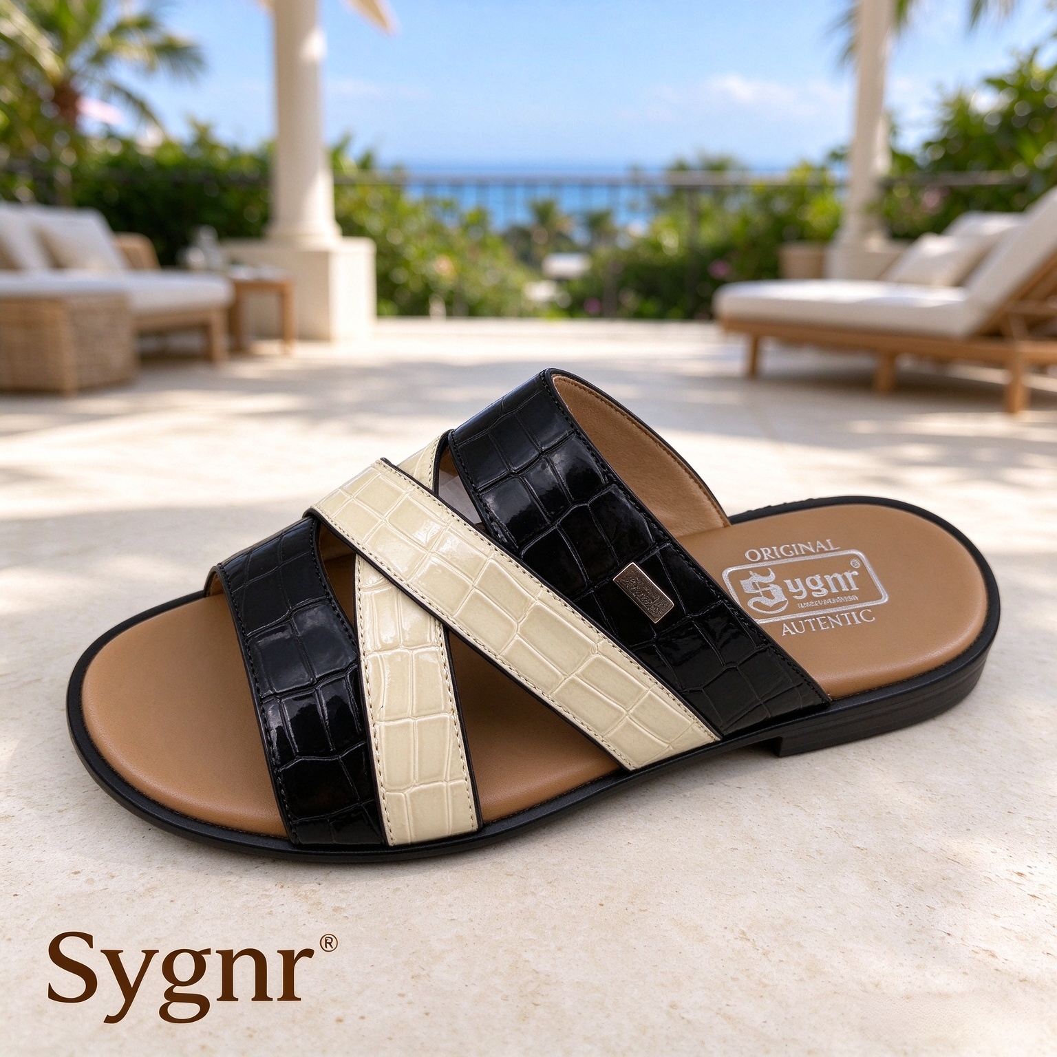 The new men's summer slippers are comfortable for Africa and the Middle East Specification image