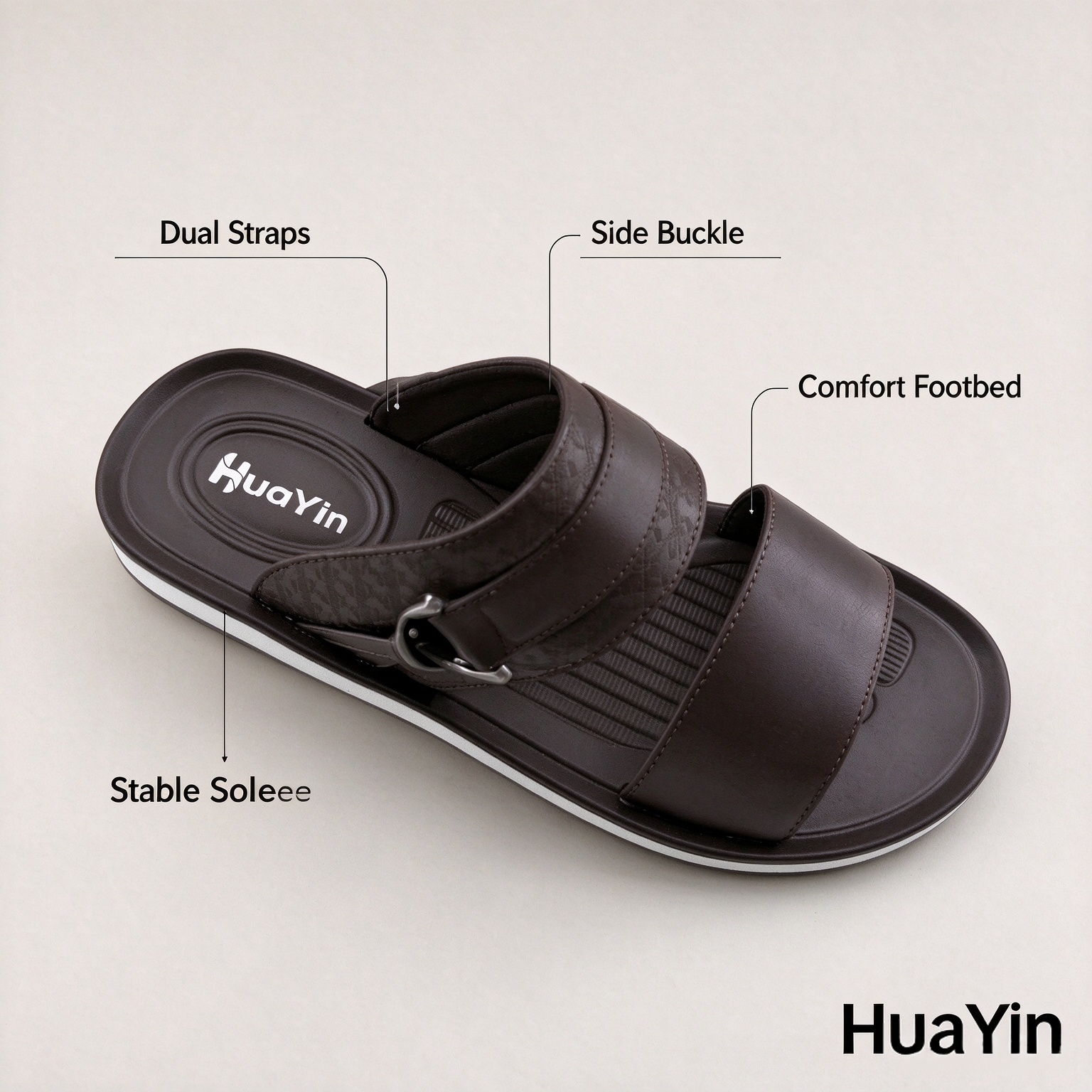 The new men's slippers are comfortable to wear Application Scenario