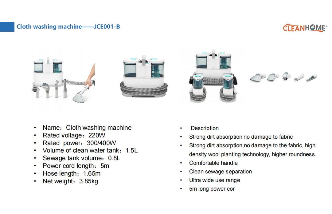 Cloth washing machine——JCE001- 2 pic 1