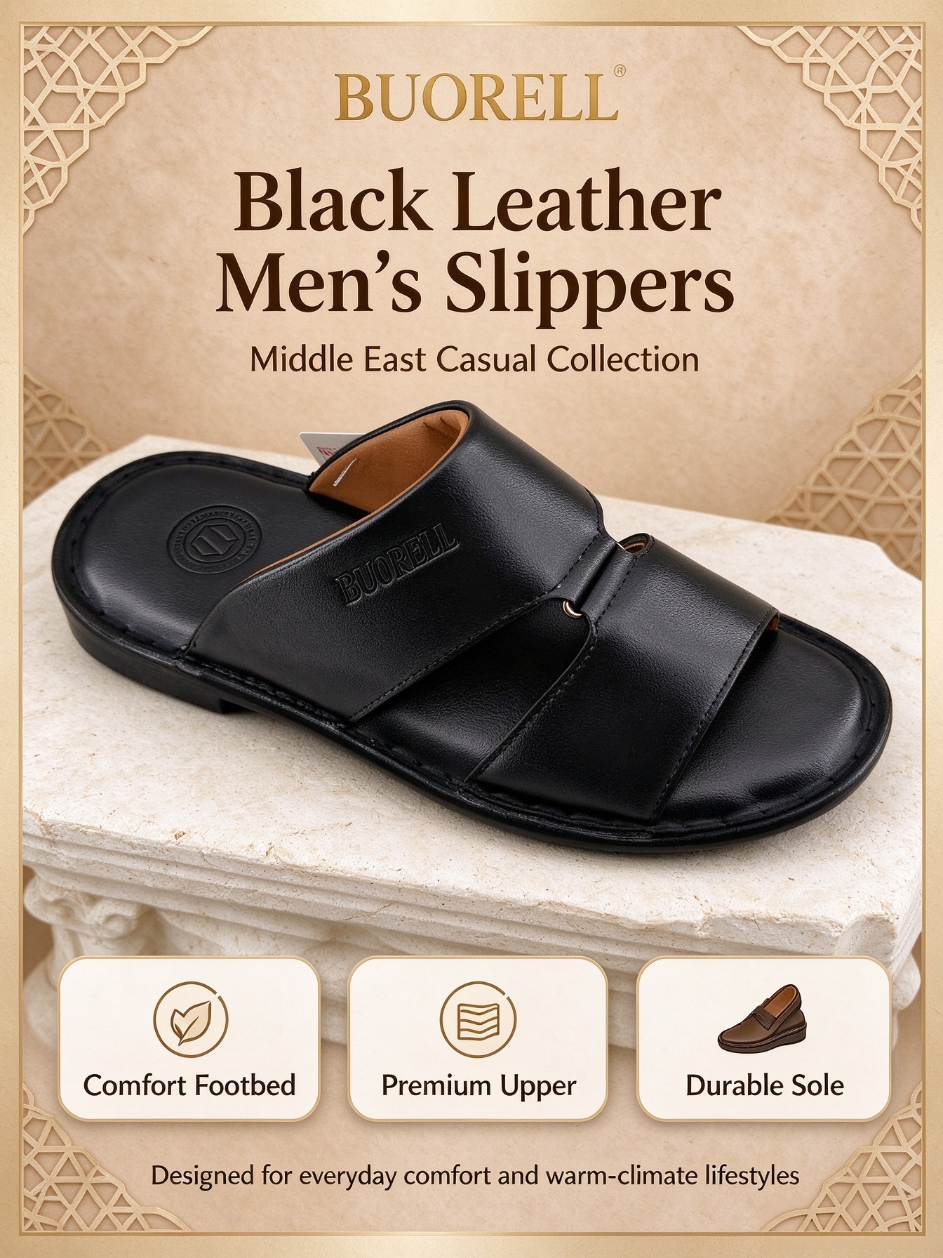 Hombre cortex cool slippers áfrica Medio Oriente pic 1