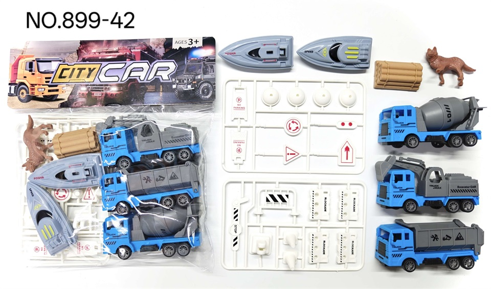 TL30161 Huili Police Engineering Vehicle Set