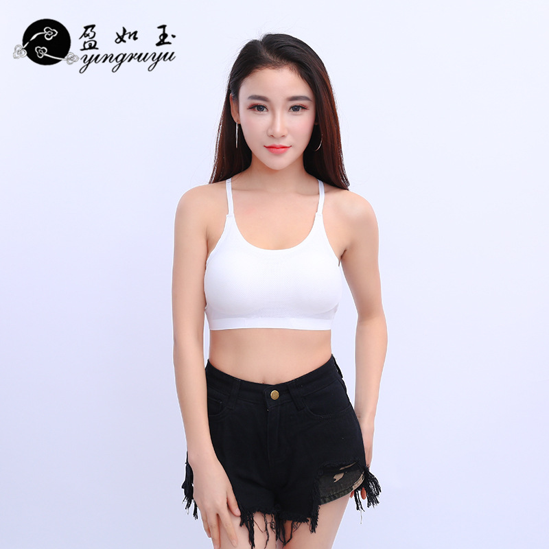 Yiwu Good Goods Korean Version Of Fashion Strap Bottom Bra With A String Girls Small Vest To Prevent Undress Underwear Application Scenario