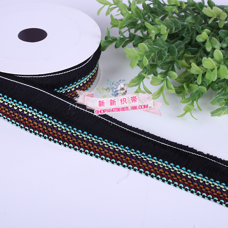 Yiwu Good Goods Factory produces lace tassel webbing, fringed webbing, and susu. We offer a variety of ethnic and Korean lace styles available for customization. -1006/41296 undefined